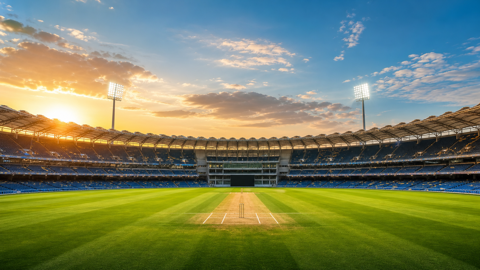 Premium cricket stadium