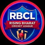 Rising Bharat Cricket League logo